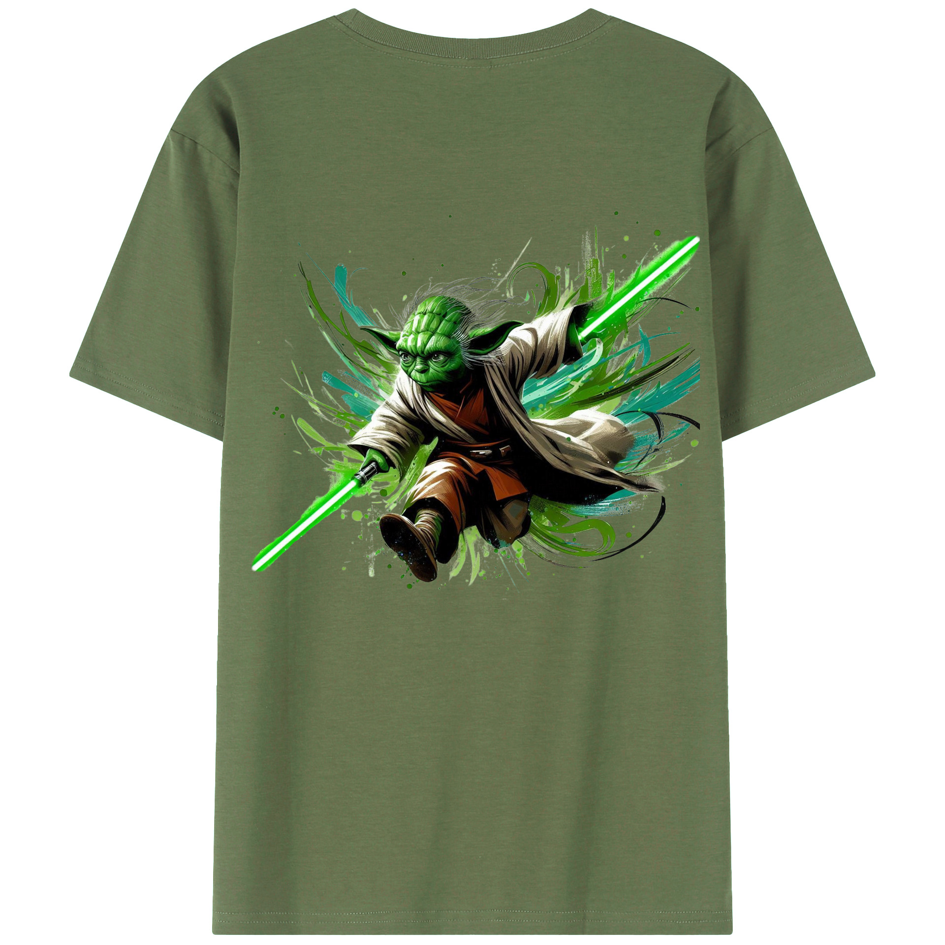 （画像用） スター・ウォーズ Star Wars 綿100％ メンズ半袖Tシャツ（バックプリント） 通気性